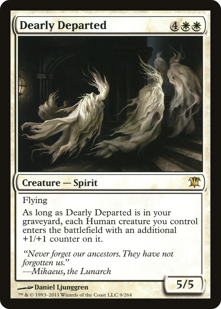 Dearly Departed (ISD-009)  Foil - Innistrad