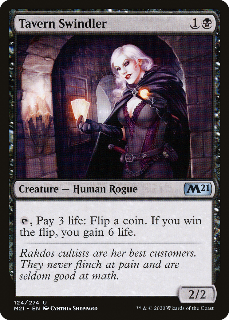 Tavern Swindler (M21-124)  - Core Set 2021