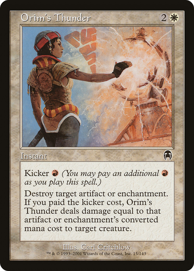 Orim's Thunder (APC-015)  Foil - Apocalypse