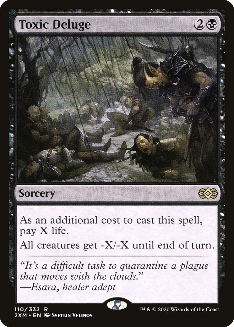 Toxic Deluge (2XM-110)  Foil - Double Masters
