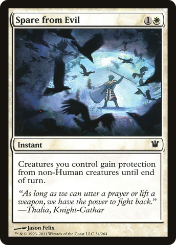 Spare from Evil (ISD-034)  Foil - Innistrad