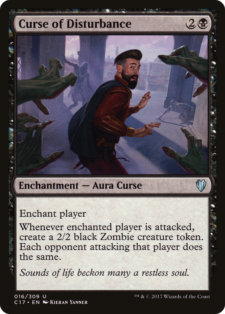 Curse of Disturbance (C17-016)  - Commander 2017