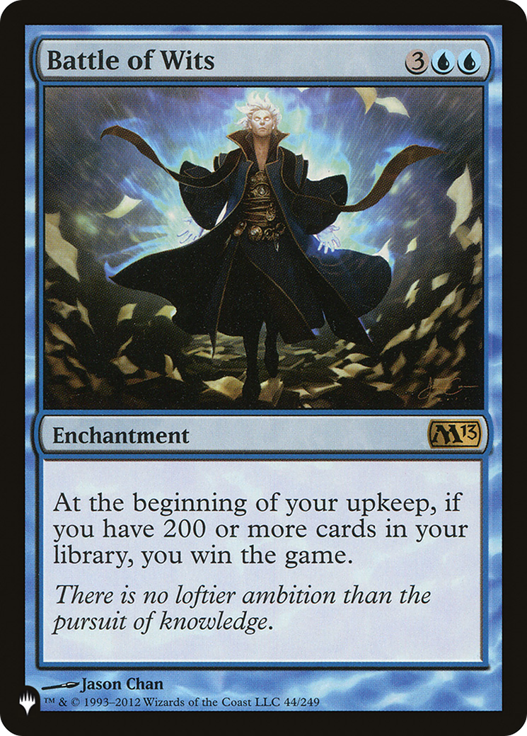 Battle of Wits (LIST-M13-44)  - The List