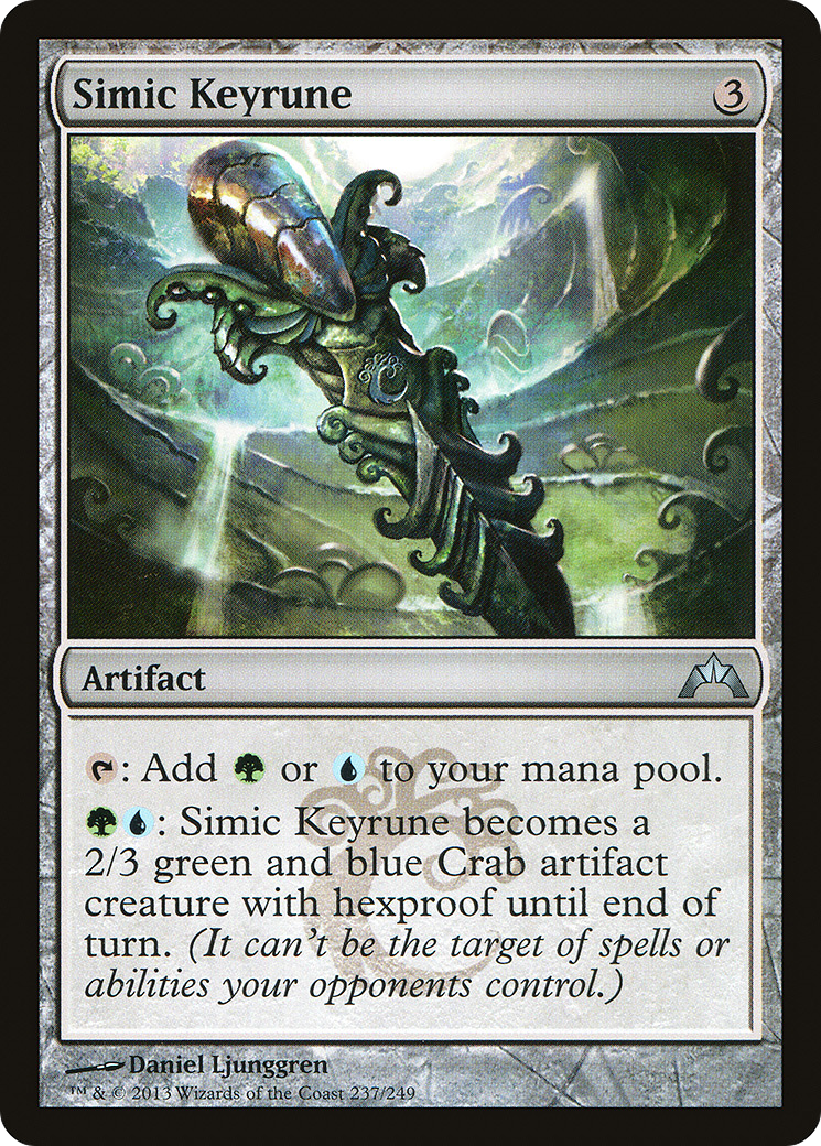 Simic Keyrune (GTC-237)  - Gatecrash
