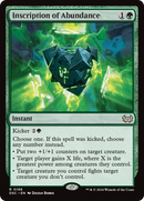 Inscription of Abundance (DSC-186)  - Duskmourn: House of Horror Commander