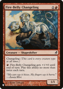 Fire-Belly Changeling (LIST-LRW-164)  - The List