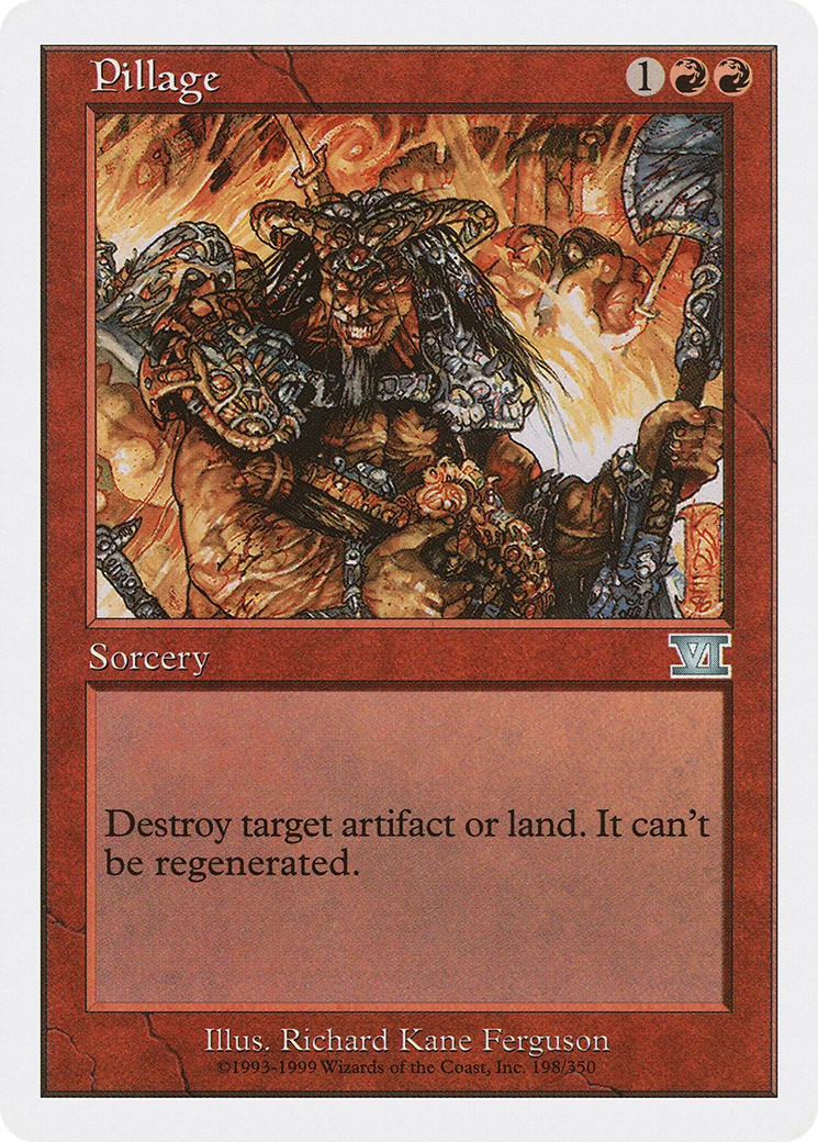 Pillage (6ED-198)  - Classic Sixth Edition