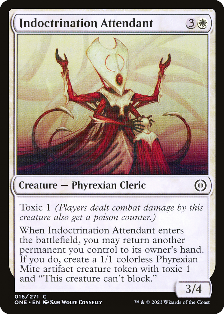 Indoctrination Attendant (ONE-016)  - Phyrexia: All Will Be One