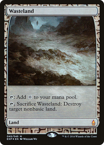 Wasteland (EXP-045)  Foil - Zendikar Expeditions