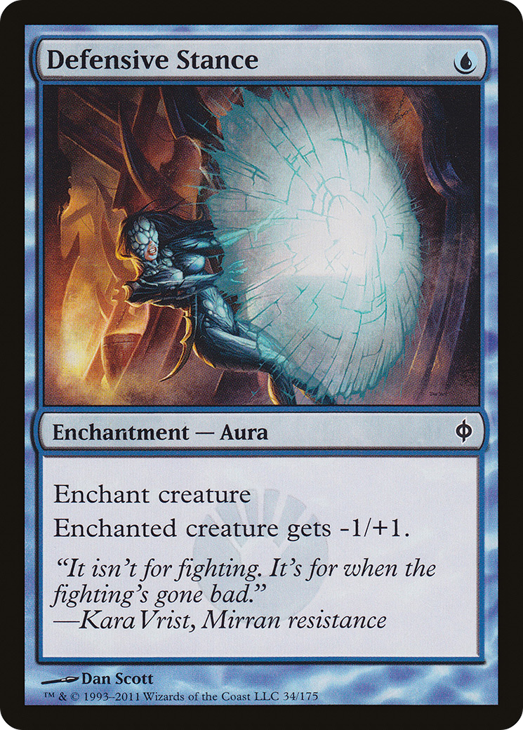 Defensive Stance (NPH-034)  - New Phyrexia