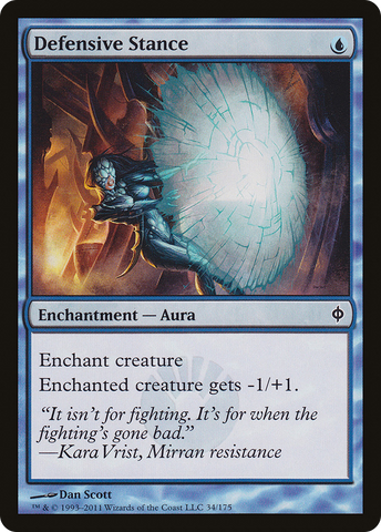 Defensive Stance (NPH-034)  - New Phyrexia