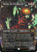 Obosh, the Preypiercer (Halo Foil) (MUL-184)  Foil - Multiverse Legends: (Showcase) (Borderless)