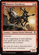 Hanweir Watchkeep (INR-158)  Foil - Innistrad Remastered