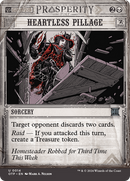 Heartless Pillage (OTP-014)  Foil - Breaking News: (Showcase) (Borderless)