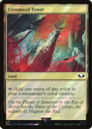 Command Tower (271) (Surge Foil) (40K-271)  Foil - Warhammer 40,000 Commander