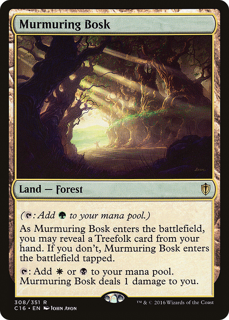 Murmuring Bosk (C16-308)  - Commander 2016