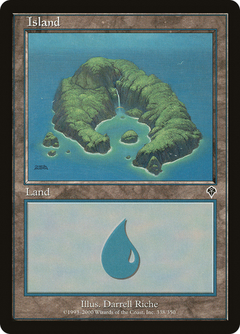 Island (338) (INV-338) - Invasion Foil