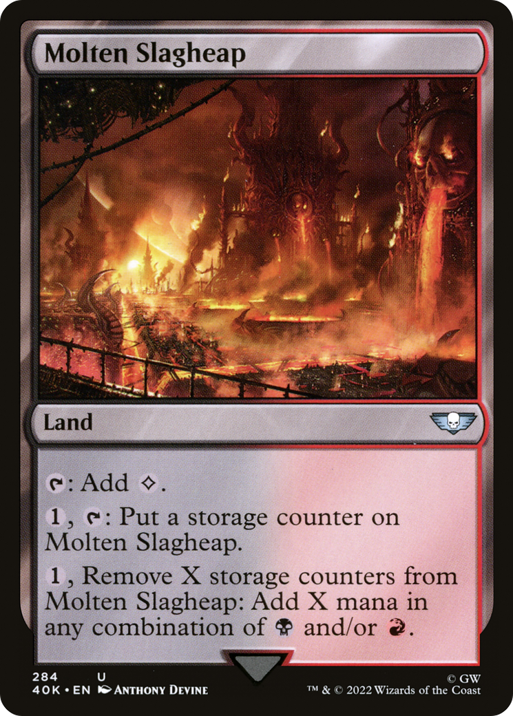 Molten Slagheap (40K-284)  - Warhammer 40,000 Commander
