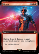 Delete (Extended Art) (WHO-381)  - Doctor Who: (Extended Art)
