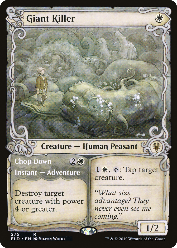 Giant Killer (Showcase) (ELD-275)  Foil - Throne of Eldraine: (Showcase)