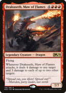 Drakuseth, Maw of Flames (M20-136) - Core Set 2020 Foil