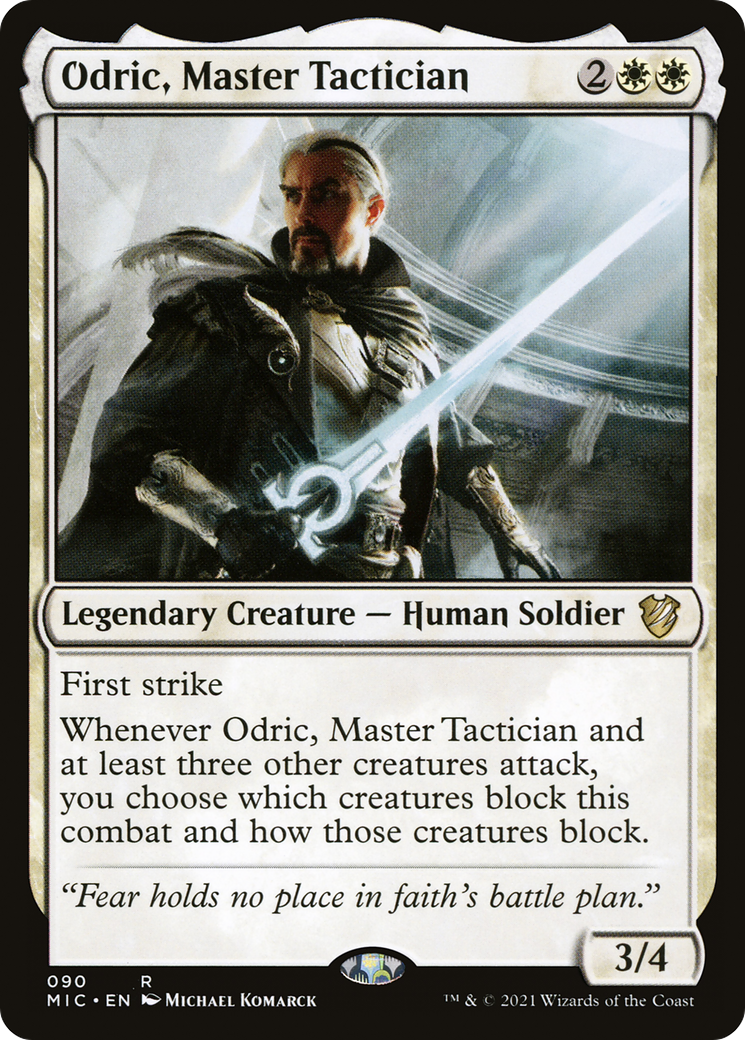 Odric, Master Tactician (MIC-090)  - Midnight Hunt Commander