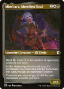 Minthara, Merciless Soul (CLB-543)  Etched Foil - Commander Legends: Battle for Baldur's Gate