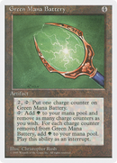 Green Mana Battery (4ED-)  - Fourth Edition