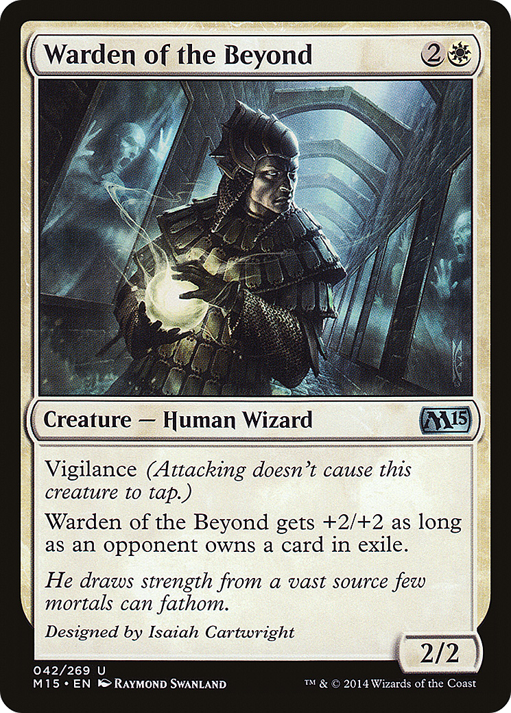 Warden of the Beyond (M15-042)  Foil - Magic 2015
