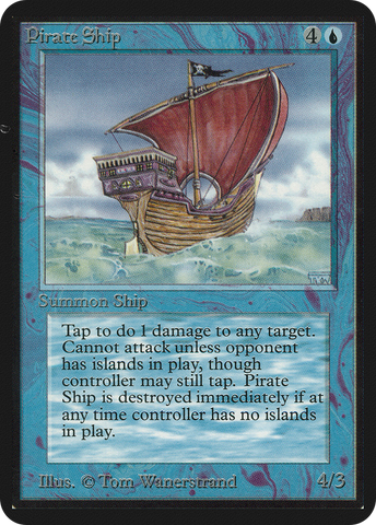 Pirate Ship (LEA-)  - Limited Edition Alpha