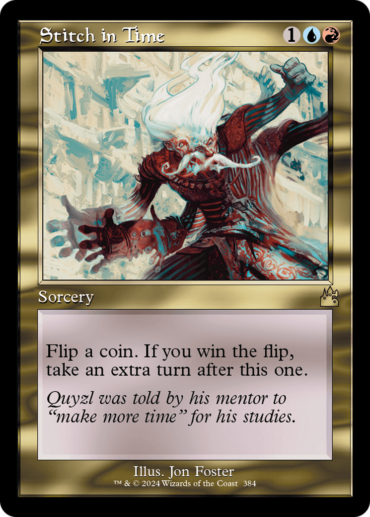 Stitch in Time (Retro Frame) (RVR-384)  - Ravnica Remastered