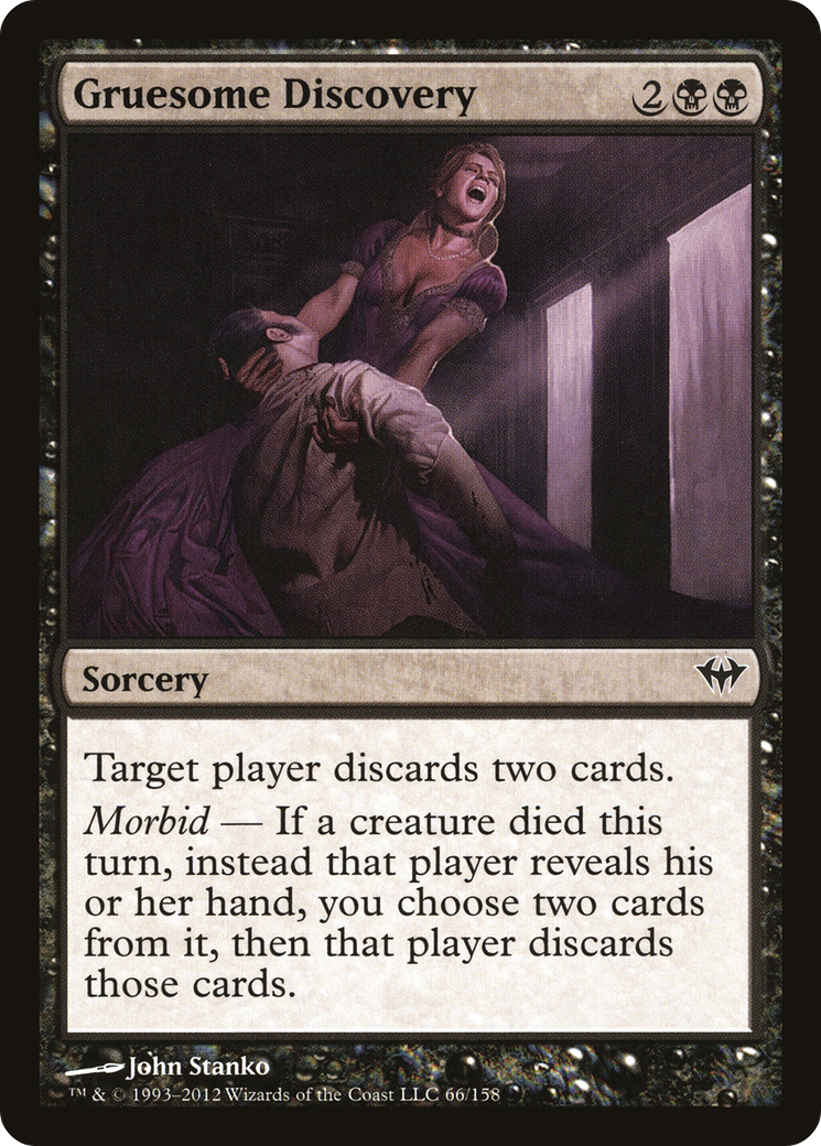 Gruesome Discovery (DKA-066)  Foil - Dark Ascension