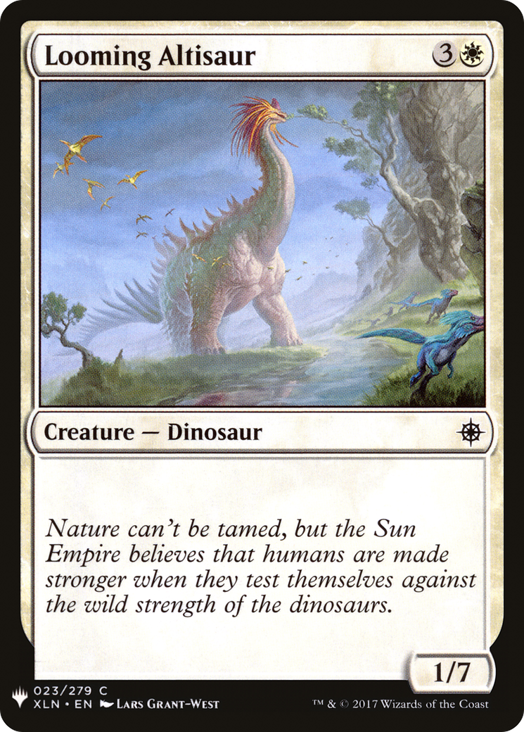 Looming Altisaur (LIST-023)  - The List