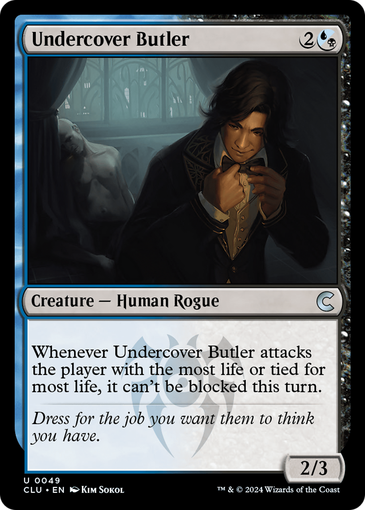 Undercover Butler (CLU-049)  - Ravnica: Clue Edition