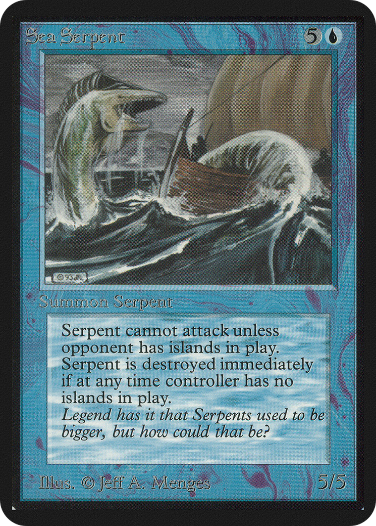 Sea Serpent (LEA-)  - Limited Edition Alpha
