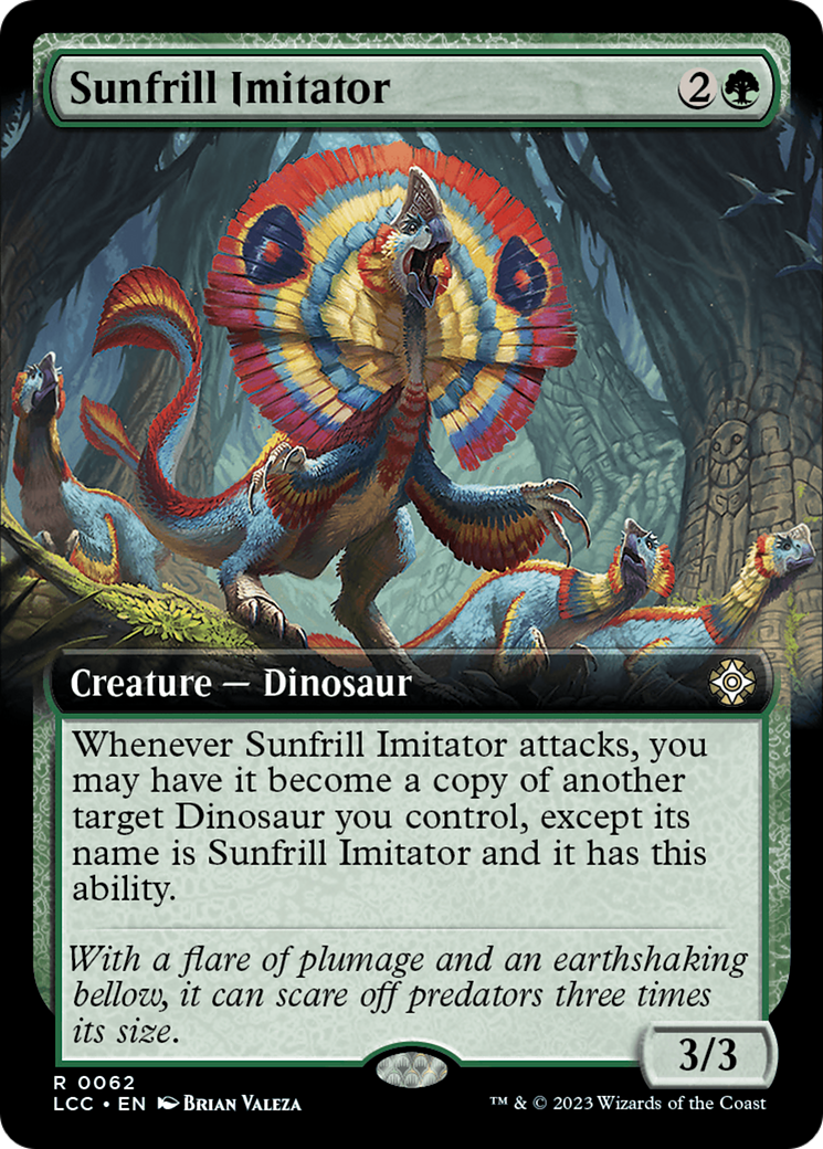 Sunfrill Imitator (Extended Art) (LCC-062)  - The Lost Caverns of Ixalan Commander: (Extended Art)