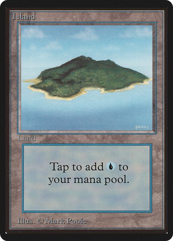 Island (B) (LEB-)  - Limited Edition Beta