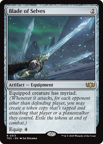 Blade of Selves (TDC-313)  - Commander: Tarkir: Dragonstorm