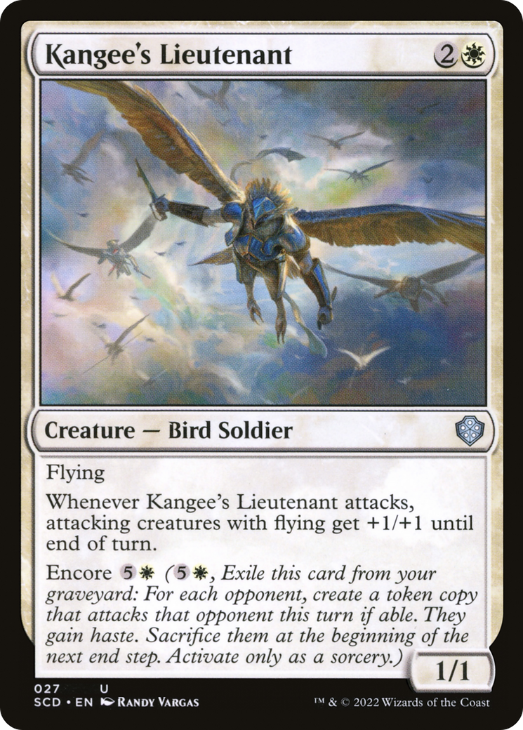 Kangee's Lieutenant (SCD-027)  - Starter Commander Decks