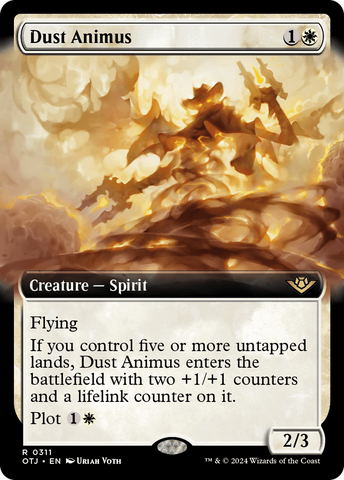 Dust Animus (Extended Art) (OTJ-311) - Outlaws of Thunder Junction: (Extended Art) Foil
