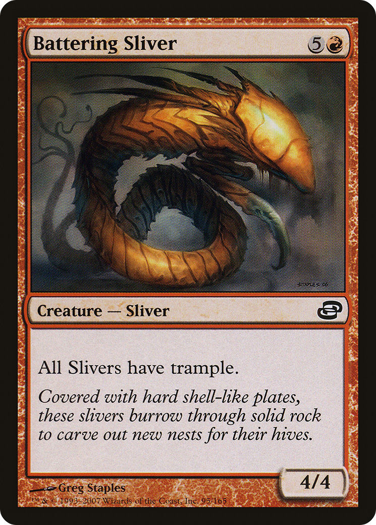 Battering Sliver (PLC-095)  Foil - Planar Chaos