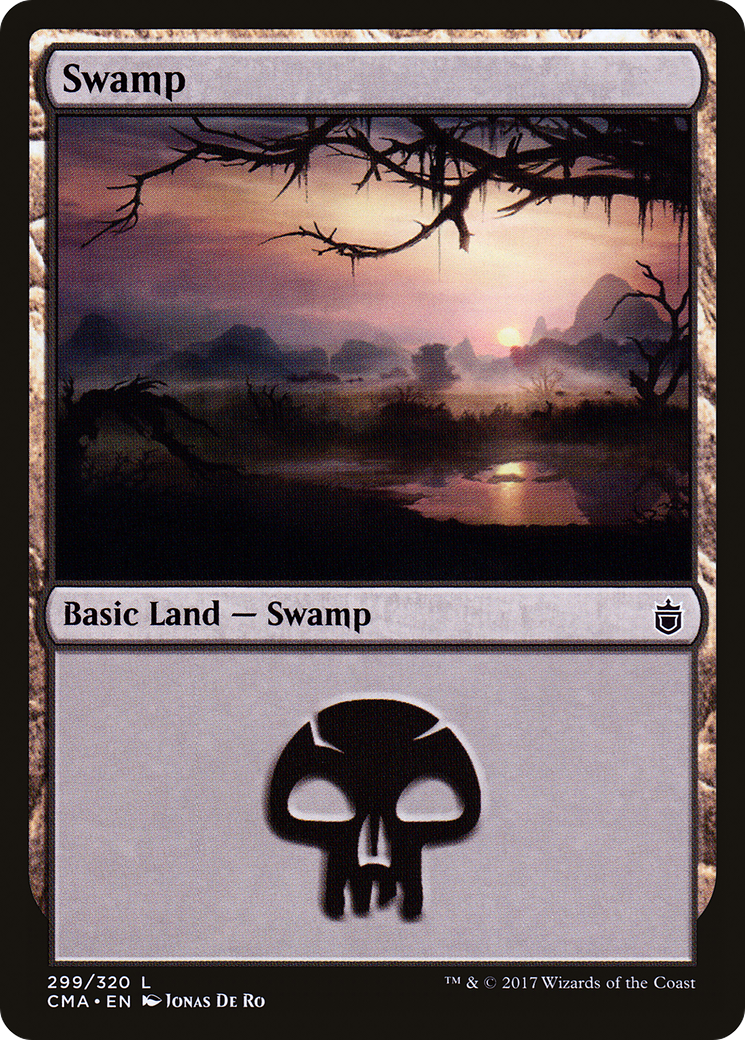 Swamp (299) (CMA-299)  - Commander Anthology