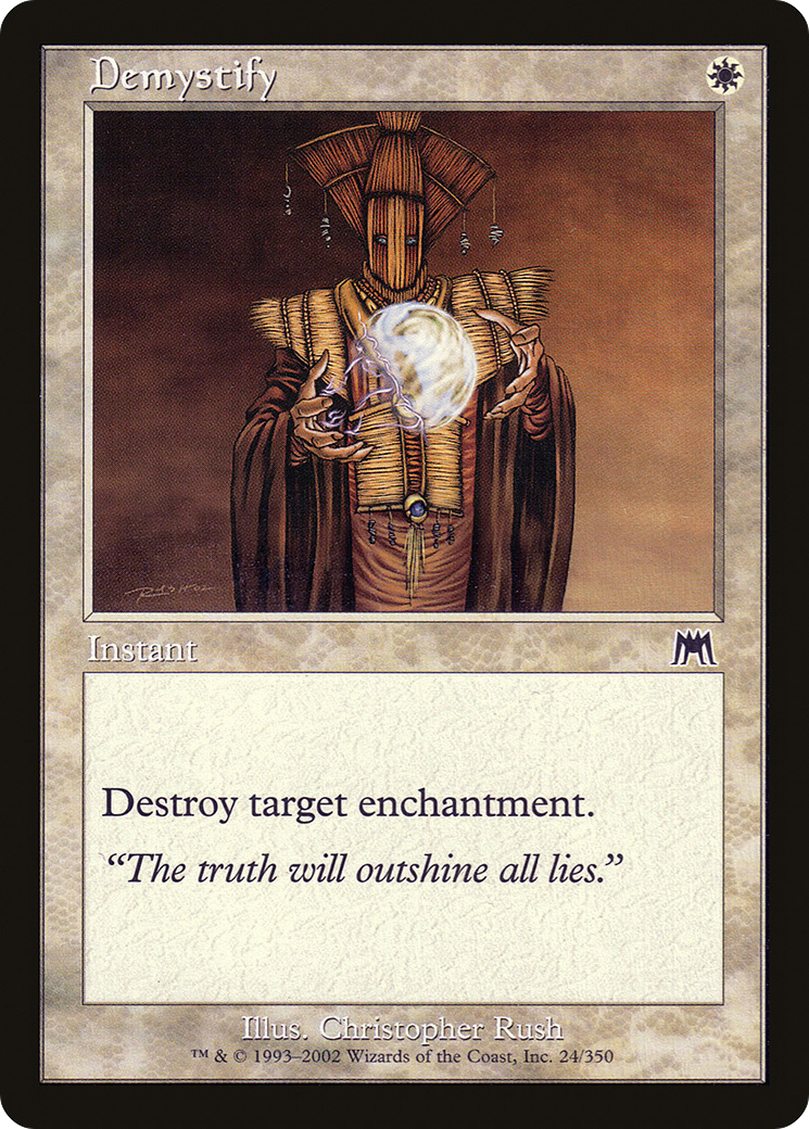 Demystify (ONS-024)  - Onslaught