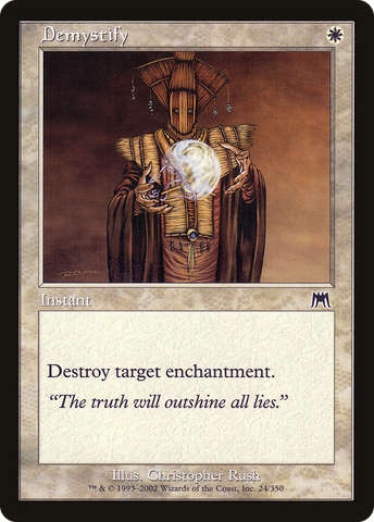 Demystify (ONS-024)  - Onslaught