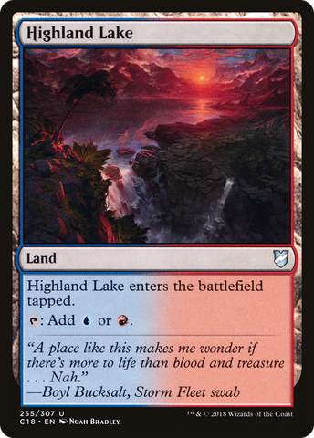 Highland Lake (C18-255)  - Commander 2018
