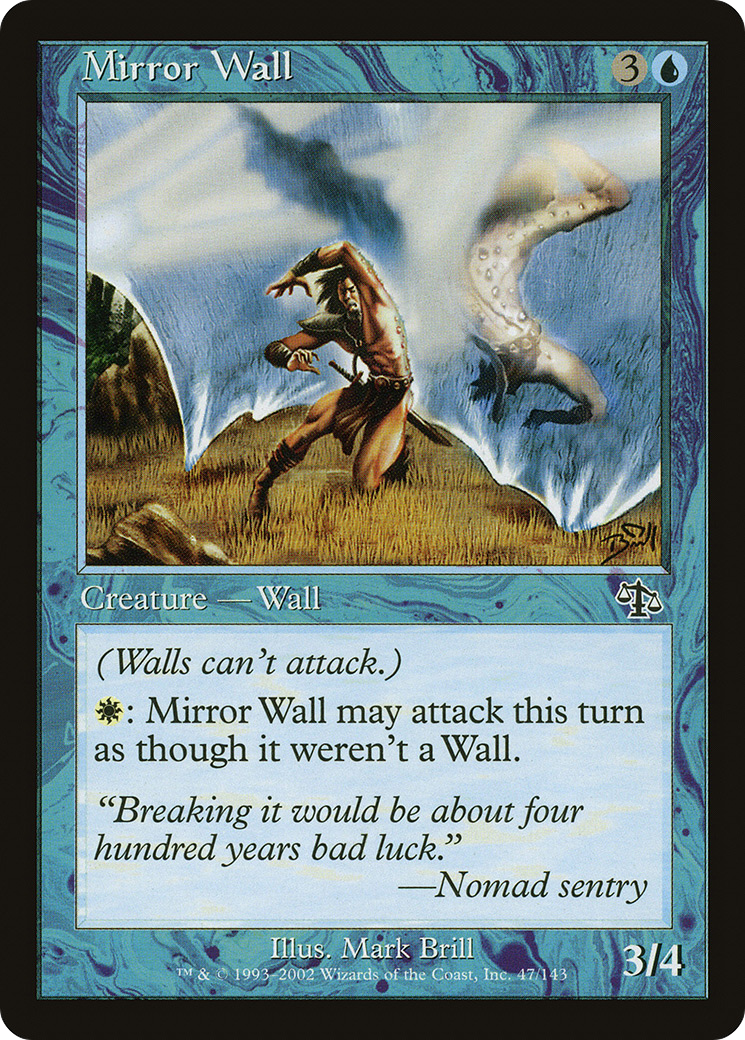 Mirror Wall (JUD-047)  Foil - Judgment