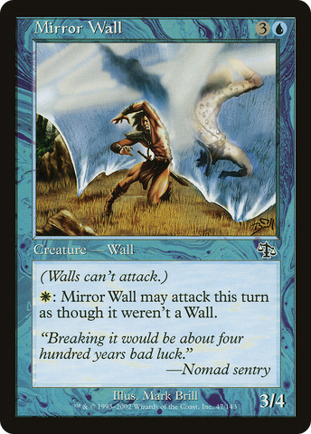 Mirror Wall (JUD-047)  Foil - Judgment