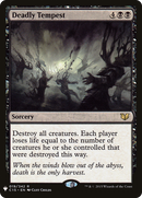 Deadly Tempest (LIST-019/342)  - The List