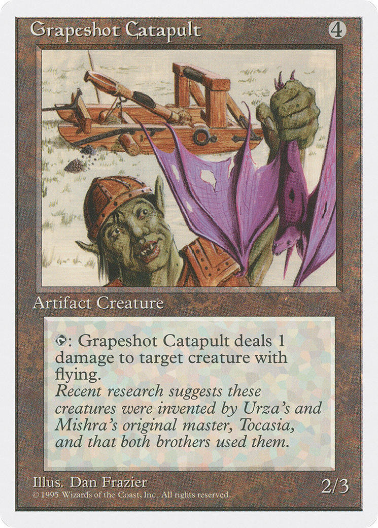 Grapeshot Catapult (4ED-)  - Fourth Edition
