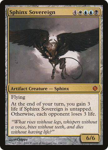 Sphinx Sovereign (ALA-196)  Foil - Shards of Alara